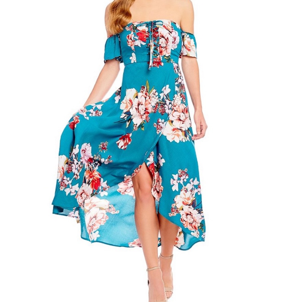 Band of gypsies off the shoulder dress sz small